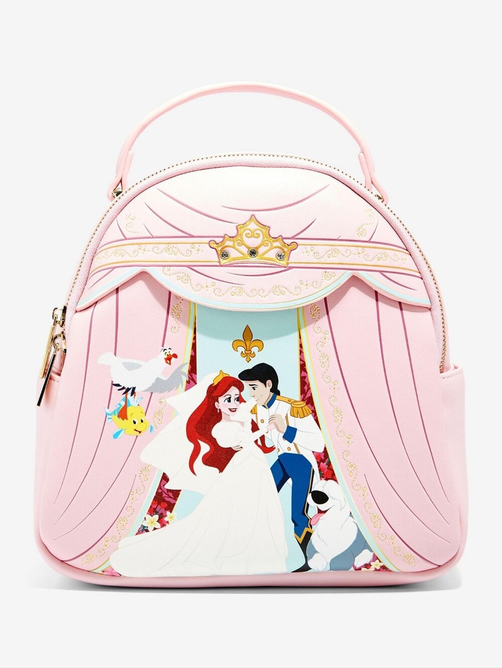 Danielle Nicole Disney The Little Mermaid Wedding Mini Backpack Limited Edition